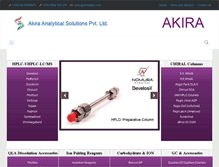 Tablet Screenshot of akiralabs.com